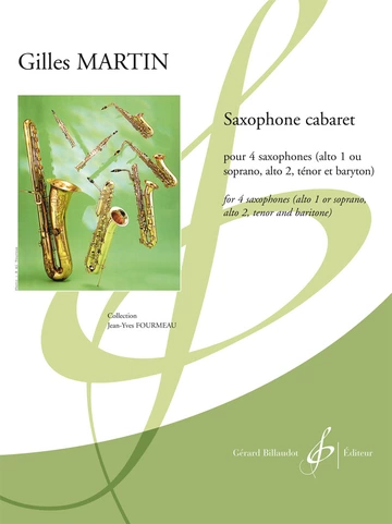 Saxophone cabaret Visuel